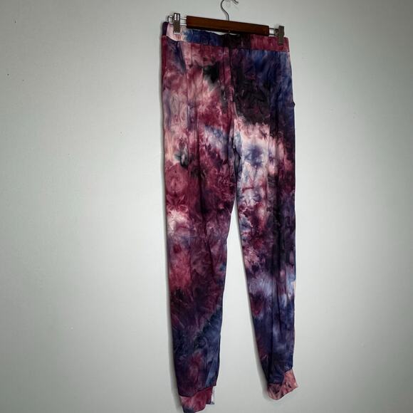Laila Jayde Tie Dye Joggers Multicolor Soft Stretch NWT Women’s Medium - Picture 6 of 10